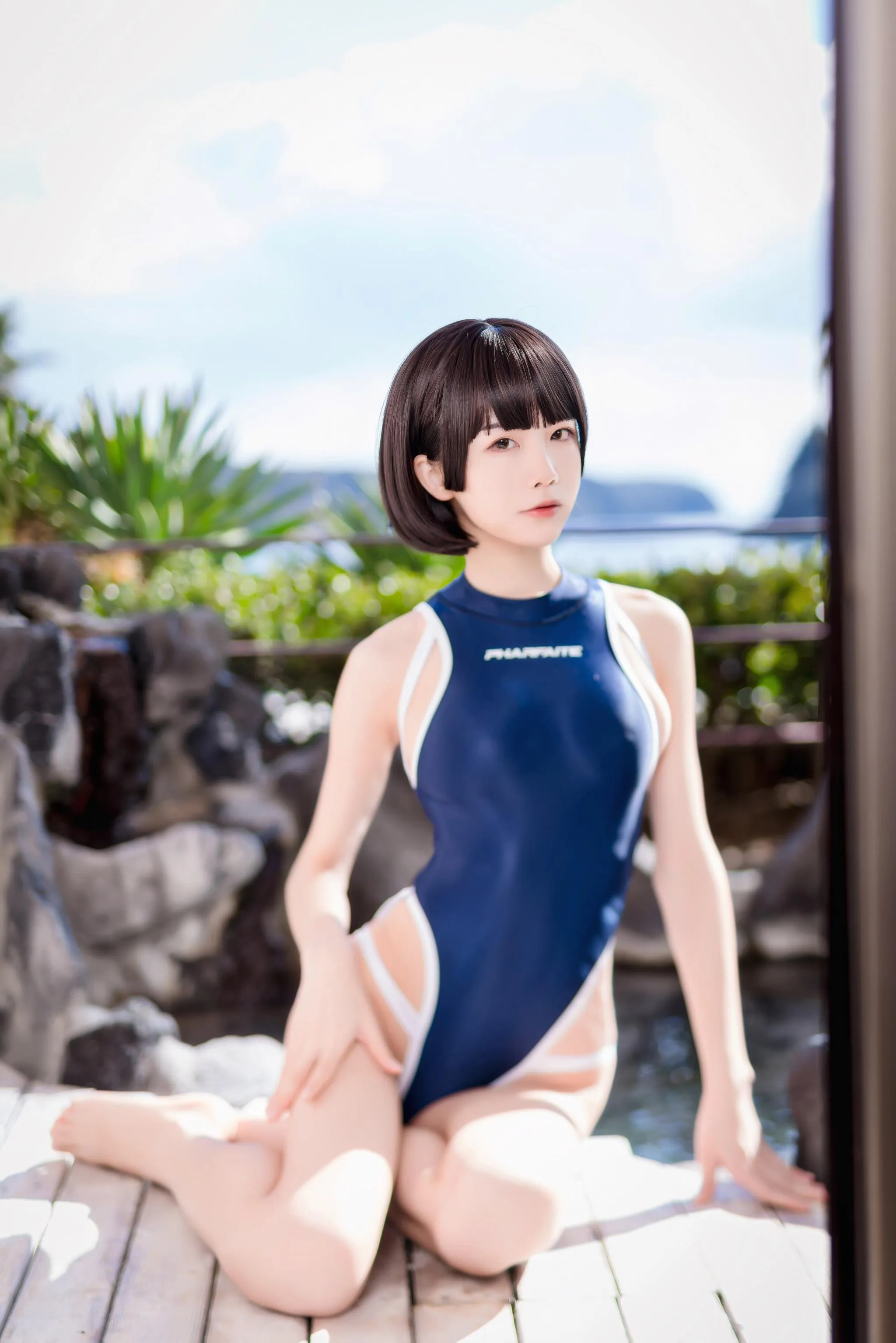 水淼aqua – NO.73 竞泳水着 [40P]插图6